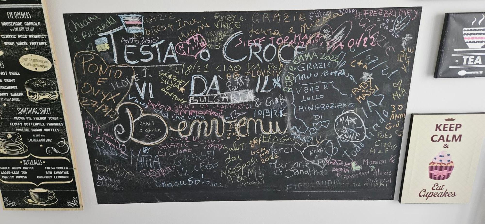 Testa O Croce Casa Vacanze Matera Bagian luar foto